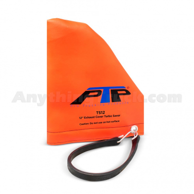 TS12 12" Diameter Orange Exhaust Cover Turbo Saver