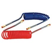Coiled Nylon Brake Hoses