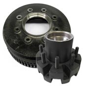 Dexter 9K, 10K, & 13G Two-Piece Hub/Drum, Pre 7/2009