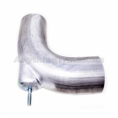 562.U4617476A 90 Degree 5" OD-OD Aluminized Exhaust Elbow, Replaces Freightliner A04-17476-000