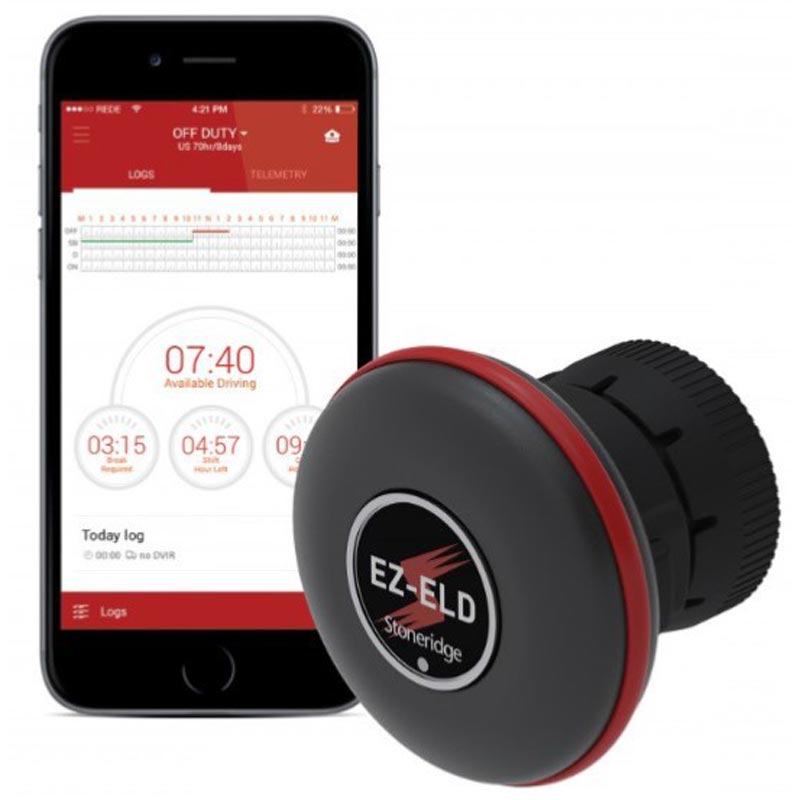 Stoneridge EZELD Electronic Logging Device Truck