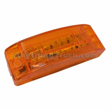 Grote 01-4939-81 Amber LED Marker Light for Wilson Trailers, Surface Mount, Plug Connection