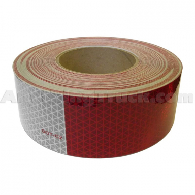 Reflexite 18806 V92 Daybright Roll, 11" Red/7" White Conspicuity Tape - 2 in. x 150 ft., DOT-C2