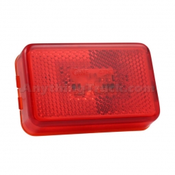 Grote 47502 Red SuperNova LED Clearance Marker Light, Reflector Lens, 12 Volts