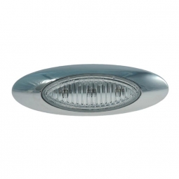 Grote 47923 M5 Series LED Clearance Marker Light, Clear Lens, Amber Light