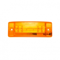 Grote 54003 SuperNova Sealed Turtleback II LED Marker Light, Dual Intensity, Optic Lens
