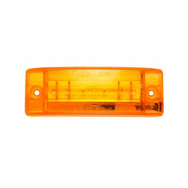 Grote 54003 Amber SuperNova Turtleback II Dual-Intensity LED Marker Light, 12V, 45° Mount