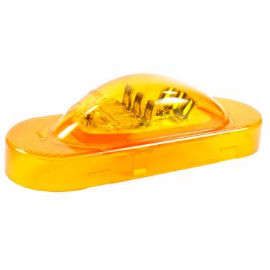 Grote 54183 SuperNova Oval LED Side Turn/Marker Light, Grommet Mount