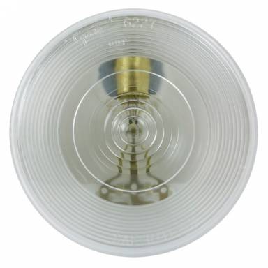 Grote 62211 4" Round Torsion Mount II Incandescent Backup Light, Single-System, Clear Lens, 12V