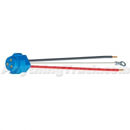 Grote 67002 Stop, Tail, Turn Pigtail, 11" Long, Chassis Ground, Blunt Cut Wire