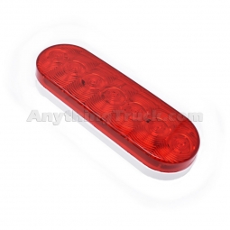 Peterson 820R-7 LumenX LED Oval Stop, Turn & Tail Light, AMP Connector