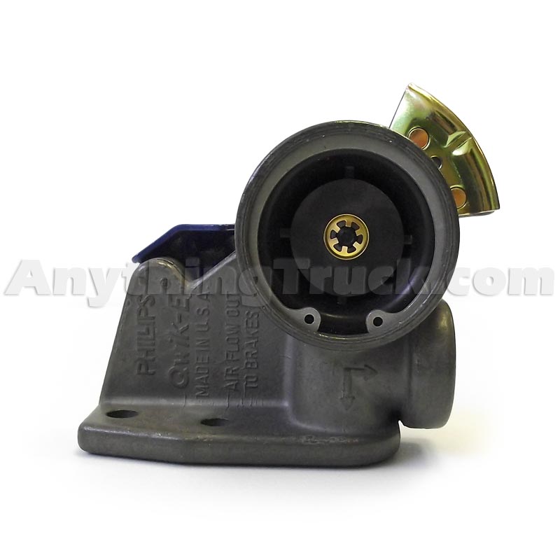 Phillips 12236 Angled QWIKE Service (Blue) Gladhand with Quick