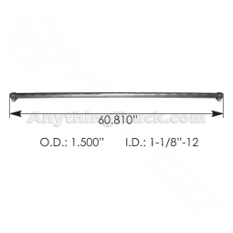 464.255 Tie Rod Cross Tube, Replaces Meritor A-3102-Z-3458