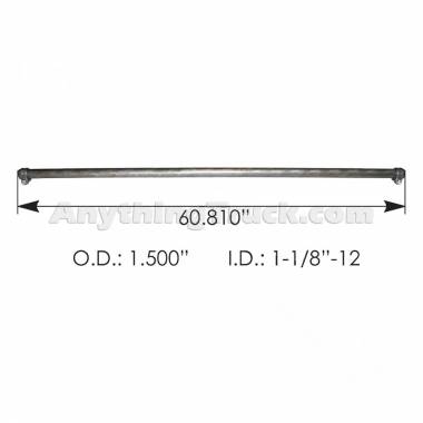464.255 Tie Rod Cross Tube, Replaces Meritor A-3102-Z-3458
