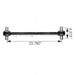 TMR532 Peterbilt Torque Rod, 25.780" C to C Replaces Peterbilt 305108 & 03-05108