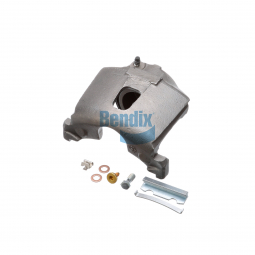 Bendix R55099 Hydraulic Brake Caliper, 3.38" Single Piston, 7/16" Port, Remanufactured