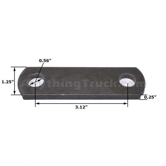 PTP 1812 Shackle Link, 3-1/8