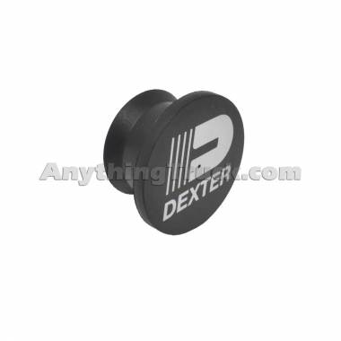 Dexter 085-029-00 Rubber Plug With Dexter Logo, Used With K21-259-00 Hub Cap Kit