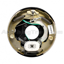 PTP 23469 10" x 2-1/4" RH Electric Brake Assembly, Forward Self Adjust, 4 Hole Mount