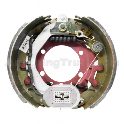 PTP 4741L 12-1/4" x 5" LH Electric Brake Assembly For Quality/Rockwell Axles, 5 Bolt Mount
