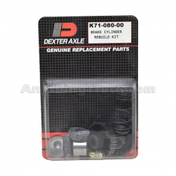 Dexter K71-080-00 8K Wheel Cylinder Rebuild Kit, 1" Diameter, Services One Brake