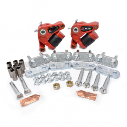 Dexter K71-652-06 Red E-Z Flex Complete Kit, Tandem Axle,  33" Spacing, 6K Max Cap