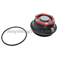 Dexter ST-350 Aluminum 3-1/2" Threaded Hub Cap, Fits 9K-10K GD Axles & #13G Drums (after July 2009)