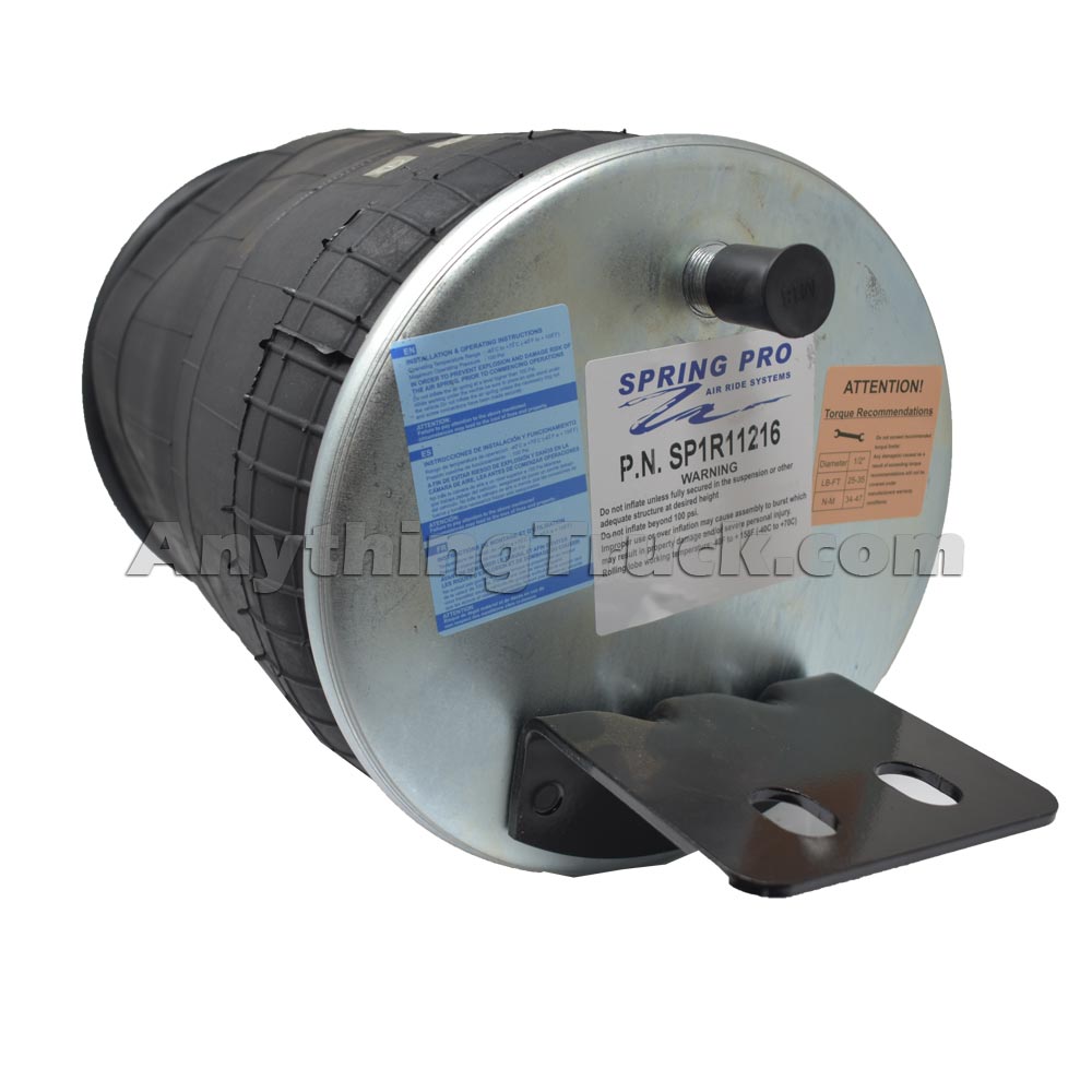 Spring Pro SP1R11216 Air Spring, Replaces Goodyear 1R11-216 ...