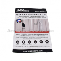 Fleet Engineers 98200603 Quick Fix FIberglass Patch