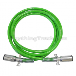 PTP 15ABSST 15ft. 7-Way Straight ABS Cable Assembly, Metal Plugs