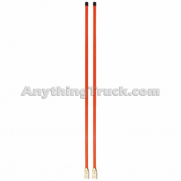 1308110 Snowplow Marker Kit, 36" Long, 3/4" Diameter, Orange, With Hardware