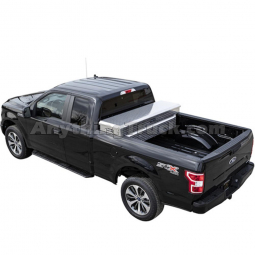 Buyers Products 1709425 23x27x71 Inch Diamond Tread Aluminum Crossover Truck Box