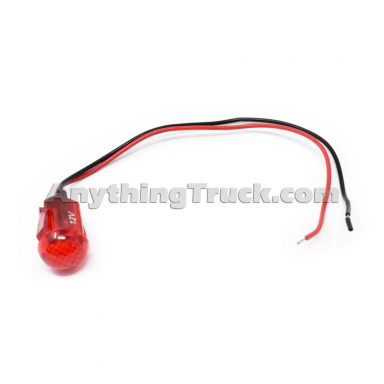 Buyers Products B272332 Red Indicator Light, 1/2" Hole