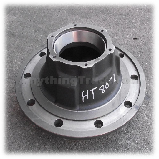 PTP HT807K Trailer Hub, Stud Pilot, 663 or 665A Inner Bearing, 16.5" Brakes
