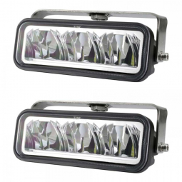Grote 64H51-4 CLEAR LED FOG LAMPS, BRACKET MOUNT, KIT (2 EACH OF 64H51-5) (Special Order)