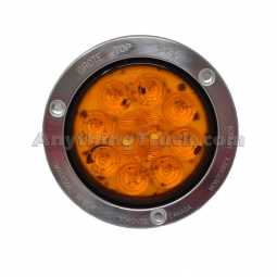 Grote 53303 SuperNova 4" Auxiliary Turn Signal Light, Flange Mount, 10-Diode