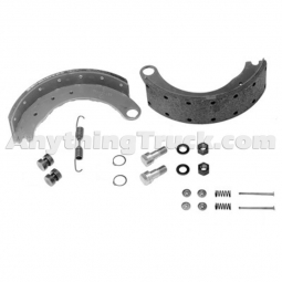 PTP KSR2021308T Air Brake Shoes & Hardware Kit for Meritor T Series 15" x 4" Air Brakes