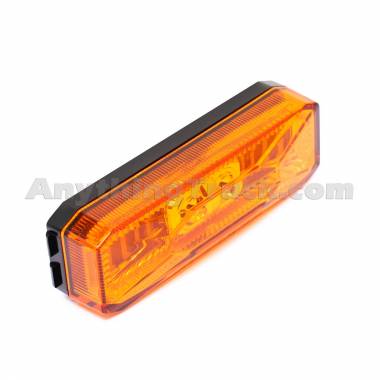 Pro LED 192YTUN Amber Tunnel-Style Long Rectangular LED Clearance Light, 12V