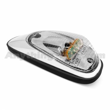 Pro LED 6049C Clear-Lens Amber LED Marker Light for Peterbilt 387/388/389, Hardwired