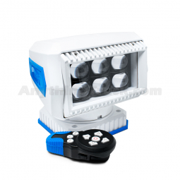 Pro LED 9906CRM Bluetooth Searchlight with Wireless Handheld Remote, 10-30 VDC, 360° Rotation