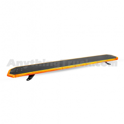 Pro LED SLP1054 54" Low Profile Amber LED Warning Light Bar With 19 Flash Patterns, 10-30 Volts DC