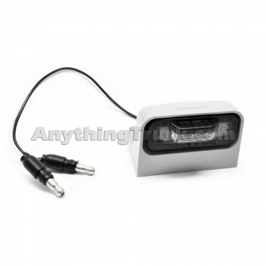 Truck-Lite 36041C 36 Series 3-Diode LED License Plate Light, Gray Bracket, Adhesive Mount, 12/24V