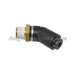 Velvac 016451 45-Degree Push to Connect Fitting, 5/32" Tube, 1/8" NPT