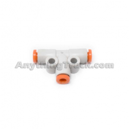 Velvac 016910 1/8" Tubing Tee,Push to Connect