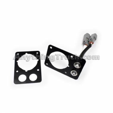 Zerostart 3600134 Dual Indicator Light Plate, Thunder Gray