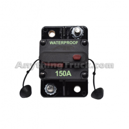 PTP CB150PB 150 Amp Circuit Breaker With Manual Push-to-Trip Reset