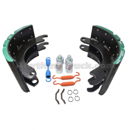 PR4591Q Brake Shoe Kit for Dexter 12-1/4" X 7-1/2" PQ Style Shoe, Closed Roller, Open Anchor