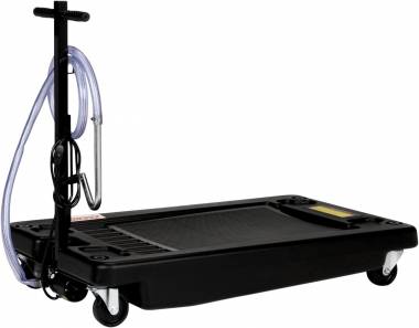 Milton ZELP17-EP 17-Gallon Poly Low-Profile Oil Drain With Electric Evacuation Pump