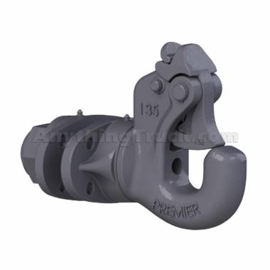 Premier 10001050 15-Ton Swivel Pintle Hook (Formerly P/N 135NT)