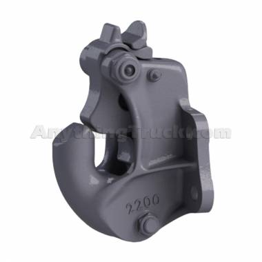 Premier 2200EL 50-Ton Slack Reducing Pintle Hook with Extended Life Latch